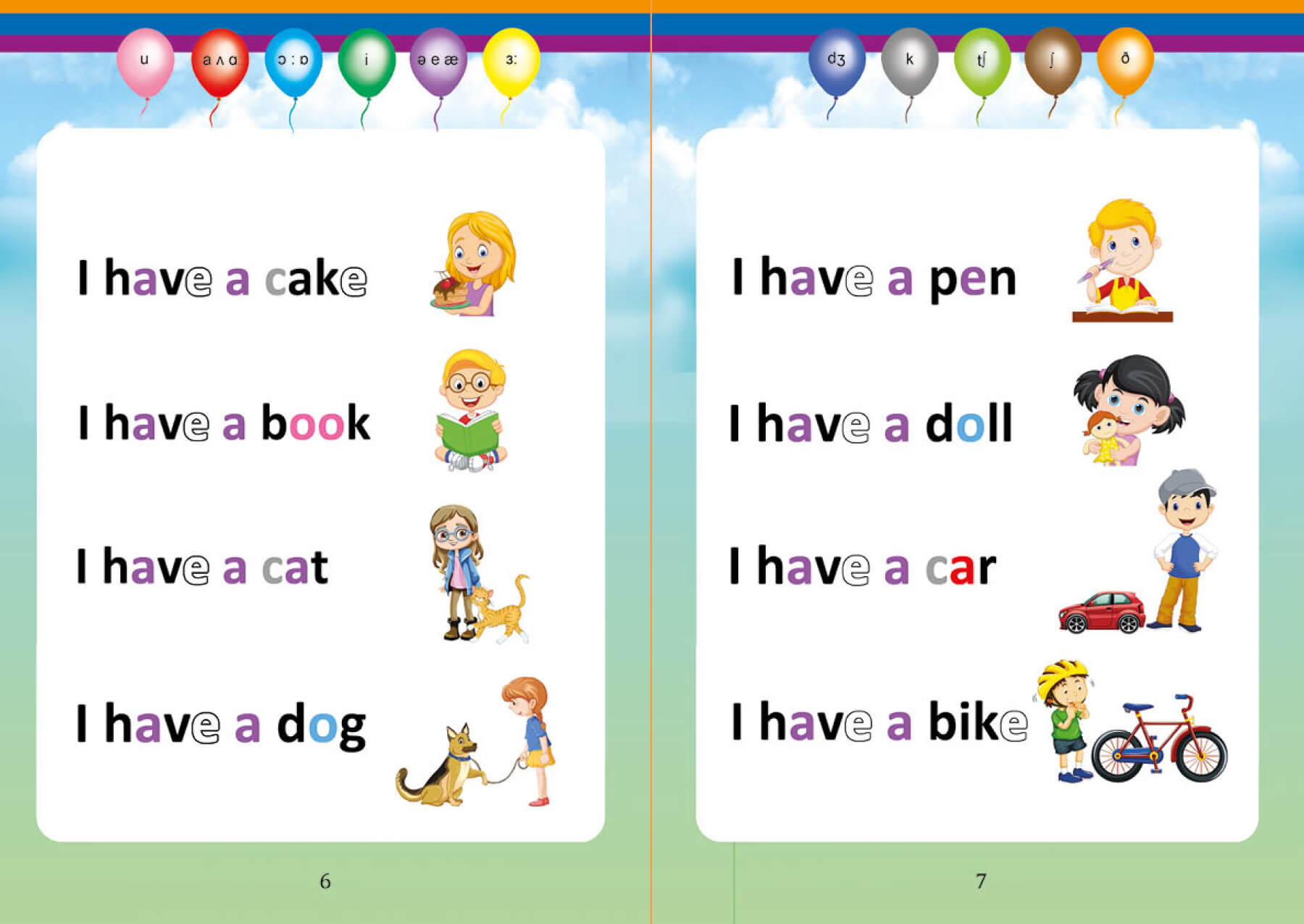 Learn to read in English using Color – 2