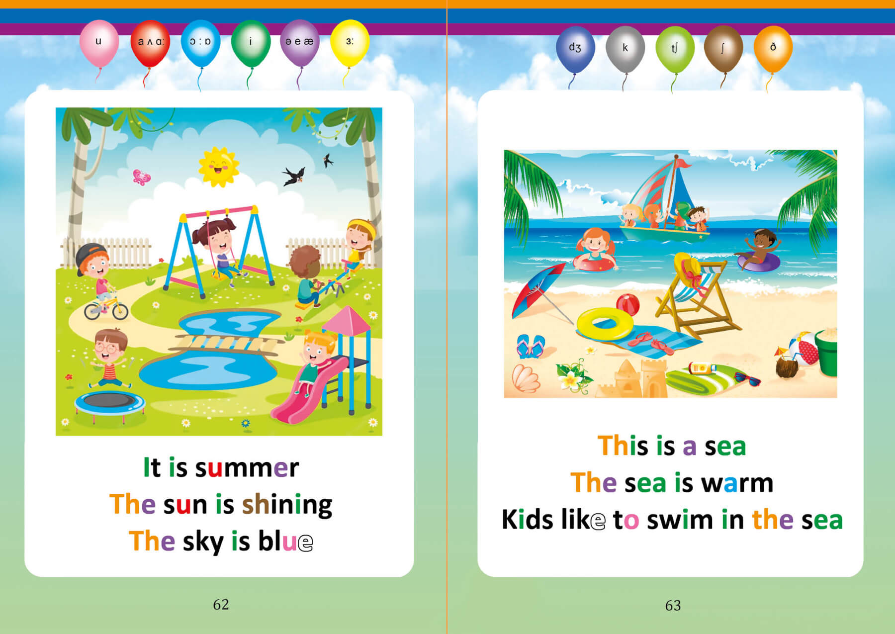 Learn to read in English using Color – 2